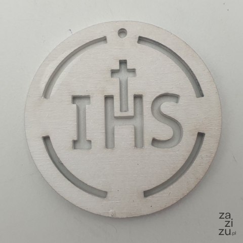 Plakietka 10szt KOMUNIA ŚW IHS 5cm Plakietka 10szt KOMUNIA ŚW IHS 5cm