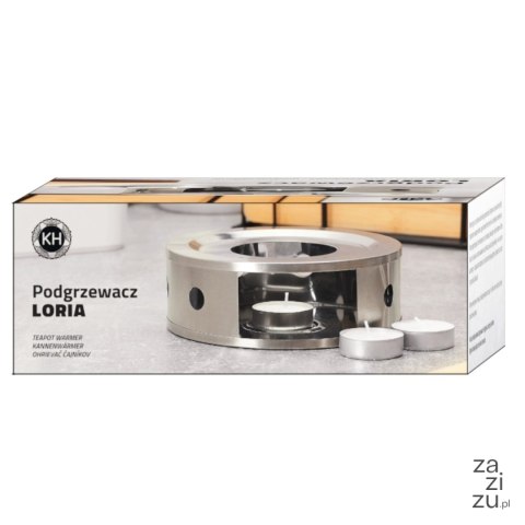 Podgrzewacz do dzbanka nierdzewny Konighoffer Loria 15 x 5 cm Podgrzewacz do dzbanka nierdzewny Konighoffer Loria 15 x 5 cm