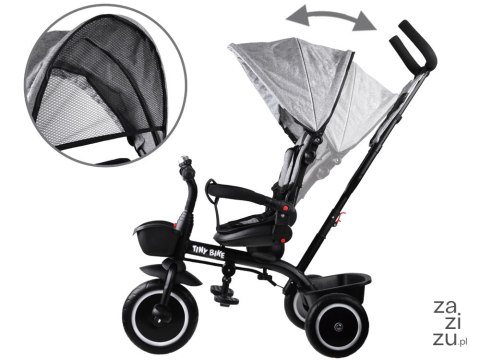 Rowerek dziecięcy trójkołowy Tiny Bike 3w1 z daszkiem OBRACANY SP0650SZ Rowerek dziecięcy trójkołowy Tiny Bike 3w1 z daszkiem OBRACANY SP0650SZ