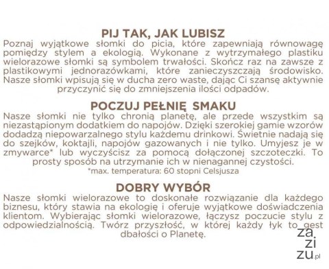 Rurki (słomki) wielokrotnego użytku, różne kolory 9x240mm 17 szt. + szczoteczka RW-17KS Rurki (słomki) wielokrotnego użytku, różne kolory 9x240mm 17 szt. + szczoteczka RW-17KS