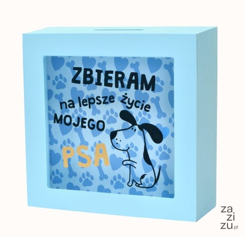 Skarbboxy skarbonka Lepsze życie psa SBB-005 Skarbboxy skarbonka Lepsze życie psa SBB-005