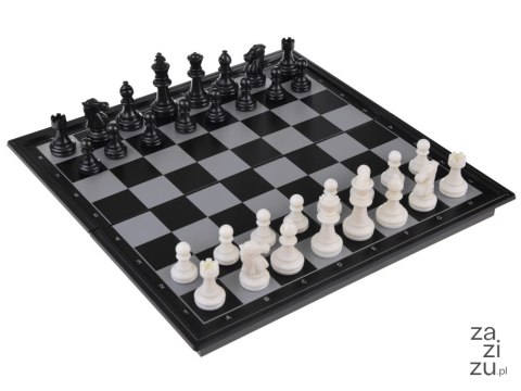 Szachy warcaby magnetyczne 2w1 gra logiczna GR0620 Szachy warcaby magnetyczne 2w1 gra logiczna GR0620