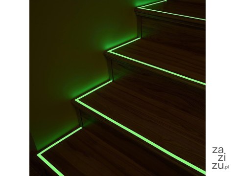 Taśma fluorescencyjna świecąca w ciemności 3m Taśma fluorescencyjna świecąca w ciemności 3m