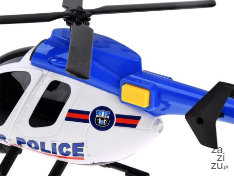 Zestaw pojazdów policyjnych auto helikopter dźwięk światło ZA4626 Zestaw pojazdów policyjnych auto helikopter dźwięk światło ZA4626