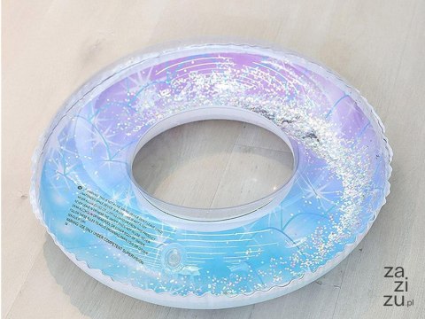 Bajeczne kółko dmuchane z konfetti do pływania dla dzieci 70cm SP0751 Bajeczne kółko dmuchane z konfetti do pływania dla dzieci 70cm SP0751