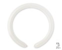 Balony D4 pastelowe białe (modelina) 100szt. D4/01