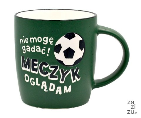Kubek ceramiczny MECZYK OGLĄDAM UP-025 Kubek ceramiczny MECZYK OGLĄDAM UP-025