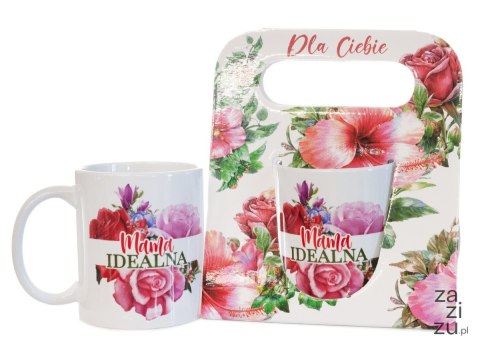 Kubek ceramiczny w opakowaniu "Mama Idealna" Kubek ceramiczny w opakowaniu "Mama Idealna"