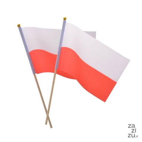 Materiałowa flaga na patyczku 2szt. SP4903 Materiałowa flaga na patyczku 2szt. SP4903