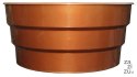 Miska stroik 16 cm miedź