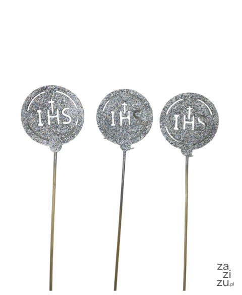 Pik 3szt. IHS SREBRNY BROKAT Pik 3szt. IHS SREBRNY BROKAT