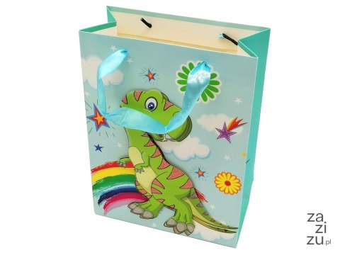 Torba prezentowa 3D DINOZAUR 18 x 24 x 8,5cm Torba prezentowa 3D DINOZAUR 18 x 24 x 8,5cm