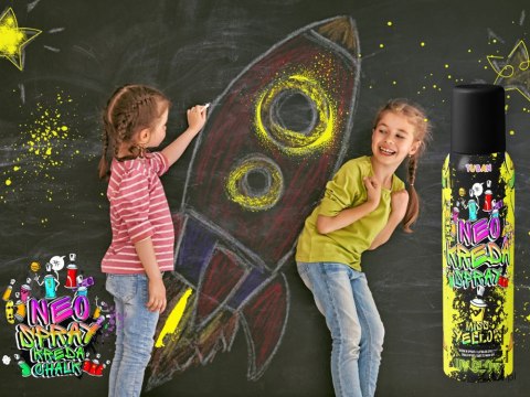 Tuban neonowa Kreda spray zrób graffiti ZA4518 Tuban neonowa Kreda spray zrób graffiti ZA4518