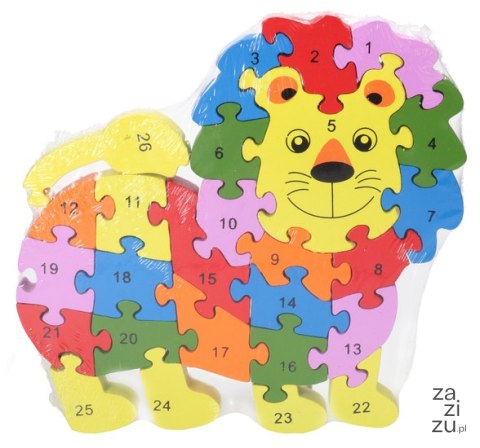 Układanka drewniana puzzle Z9587 Układanka drewniana puzzle Z9587