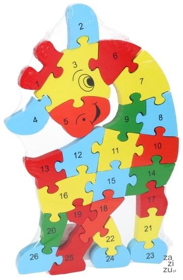 Układanka drewniana puzzle Z9587 Układanka drewniana puzzle Z9587