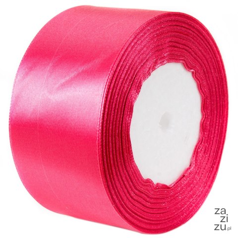 Wstążka satynowa malwowa 50 mm x 32 m AX50-06 Wstążka satynowa malwowa 50 mm x 32 m AX50-06