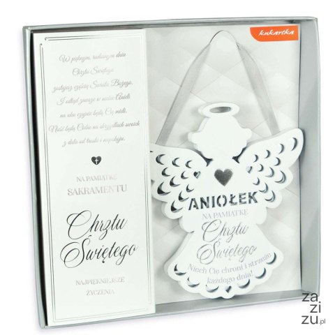 Zawieszka Chrzest biała ZOP-006 Zawieszka Chrzest biała ZOP-006
