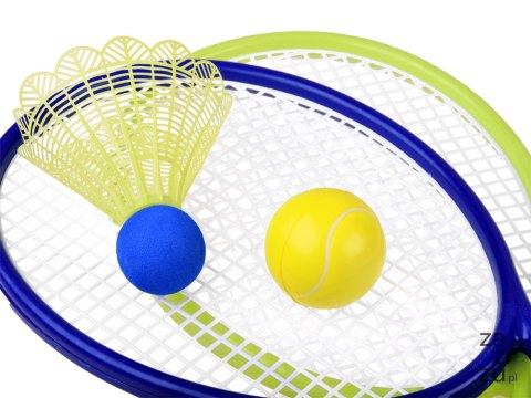 Zestaw badminton tenis piankowa piłka lotka SP0700 Zestaw badminton tenis piankowa piłka lotka SP0700