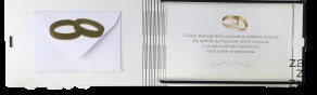 Banknotówka 16 x 9,5 x 2cm ŚLUB KWIAT ECRU 3302-KE Banknotówka 16 x 9,5 x 2cm ŚLUB KWIAT ECRU 3302-KE
