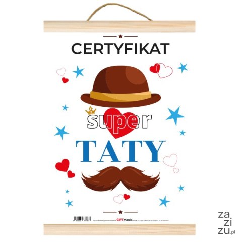 Certyfikat "Super Taty"