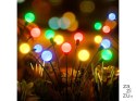 Lampa solarna ogrodowa 8LED RGB sola6007-2szt