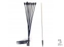 Lampa solarna ogrodowa 8LED RGB sola6007-2szt