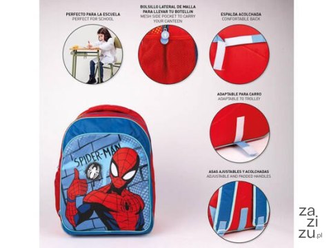 Plecak Spider Man dla superbohatera Plecak na wycieczkę 40cm AP0009 Plecak Spider Man dla superbohatera Plecak na wycieczkę 40cm AP0009