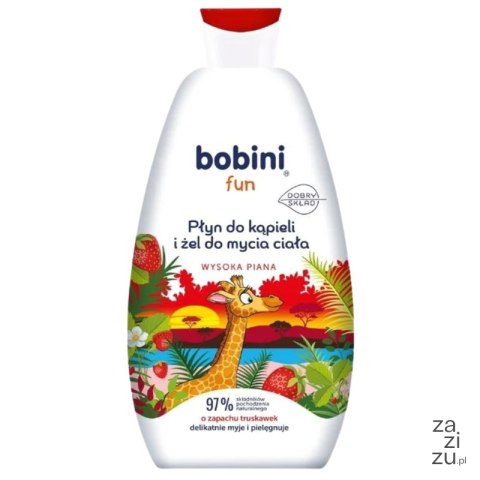 Płyn do kąpieli i żel do mycia wysoka piana Truskawka 500ml Płyn do kąpieli i żel do mycia wysoka piana Truskawka 500ml