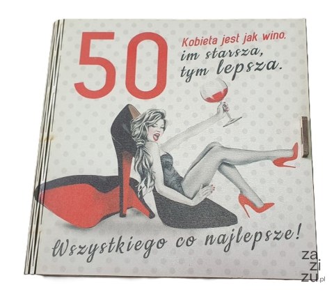 Pudełko na pieniądze 16 x 16cm kwadratowa 50-tka kolor SZPILKA 3380-SZ50 Pudełko na pieniądze 16 x 16cm kwadratowa 50-tka kolor SZPILKA 3380-SZ50