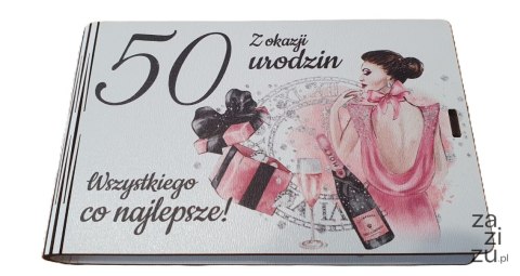 Pudełko na pieniądze 9,5 x 16cm banknotówka kolor 50-TKA ELEGANT PANI 3302-EPI50 Pudełko na pieniądze 9,5 x 16cm banknotówka kolor 50-TKA ELEGANT PANI 3302-EPI50