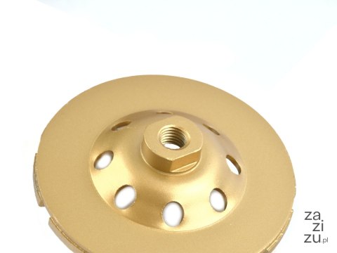 Tarcza diamentowa segmentowa duble do szlifowania betonu 125mm M14 Heidmann Tarcza diamentowa segmentowa duble do szlifowania betonu 125mm M14 Heidmann