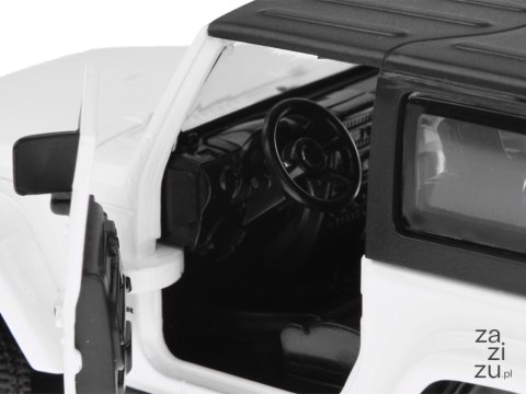 Auto metalowe terenowe Jeep Wrangler metalowy 1:32 MSZ ZA3751 Auto metalowe terenowe Jeep Wrangler metalowy 1:32 MSZ ZA3751