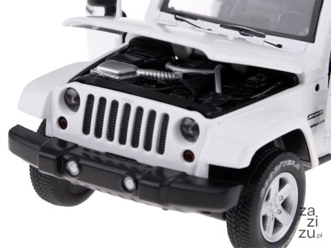 Auto metalowe terenowe Jeep Wrangler metalowy 1:32 MSZ ZA3751 Auto metalowe terenowe Jeep Wrangler metalowy 1:32 MSZ ZA3751