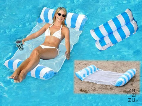 Dmuchany materac do pływania Hamak wodny na basen i plażę SP0758 Dmuchany materac do pływania Hamak wodny na basen i plażę SP0758