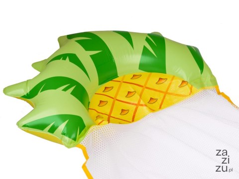 Dmuchany materac hamak wodny siatka, model ananas na basen i plażę SP0760 Dmuchany materac hamak wodny siatka, model ananas na basen i plażę SP0760