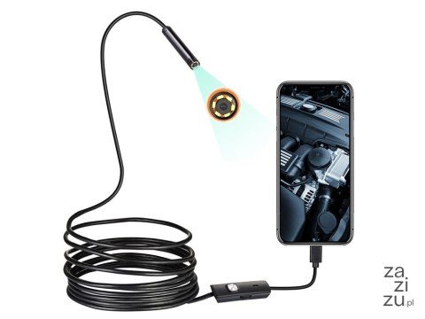 Endoskop kamera inspekcyjna android pc usb 5m led Endoskop kamera inspekcyjna android pc usb 5m led
