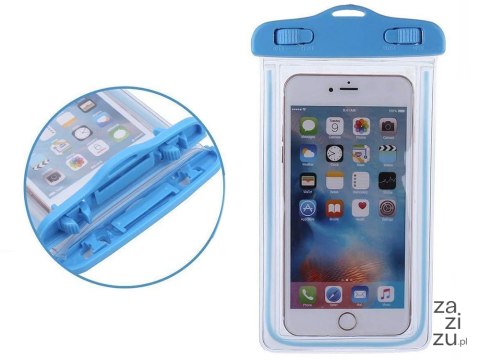 Etui wodoodporne pokrowiec na telefon basen plażę kajak case do telefonu niebieskie Etui wodoodporne pokrowiec na telefon basen plażę kajak case do telefonu niebieskie