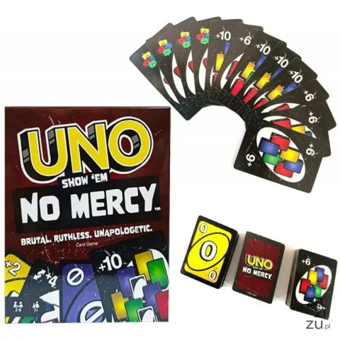 Karty UNO NO MERCY B-1827 Karty UNO NO MERCY B-1827