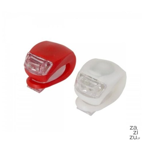 Kpl.2 lampek rowerowych 4,5 x 3,5 x 2,0 cm EOT011 Kpl.2 lampek rowerowych 4,5 x 3,5 x 2,0 cm EOT011