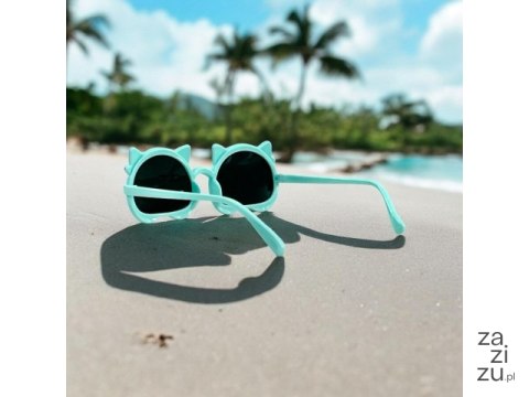 Okulary przeciwsłoneczne dziecięce+filtr UV KOTKI 750786 Okulary przeciwsłoneczne dziecięce+filtr UV KOTKI 750786
