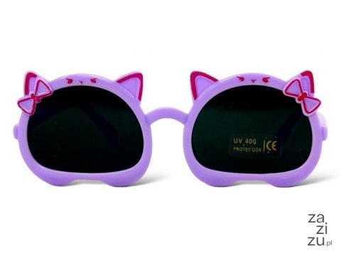 Okulary przeciwsłoneczne dziecięce+filtr UV KOTKI 750786 Okulary przeciwsłoneczne dziecięce+filtr UV KOTKI 750786