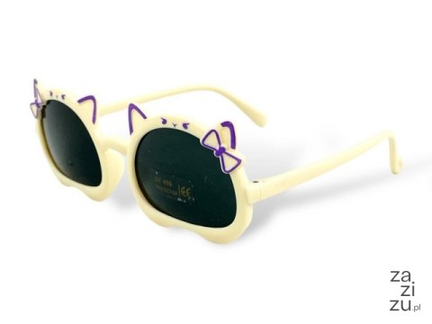 Okulary przeciwsłoneczne dziecięce+filtr UV KOTKI 750786 Okulary przeciwsłoneczne dziecięce+filtr UV KOTKI 750786