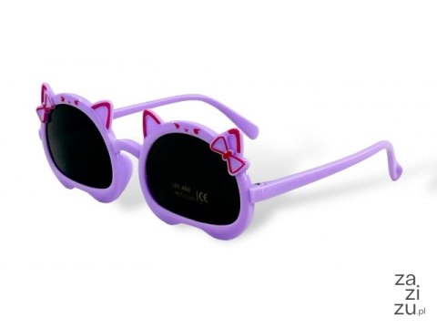 Okulary przeciwsłoneczne dziecięce+filtr UV KOTKI 750786 Okulary przeciwsłoneczne dziecięce+filtr UV KOTKI 750786