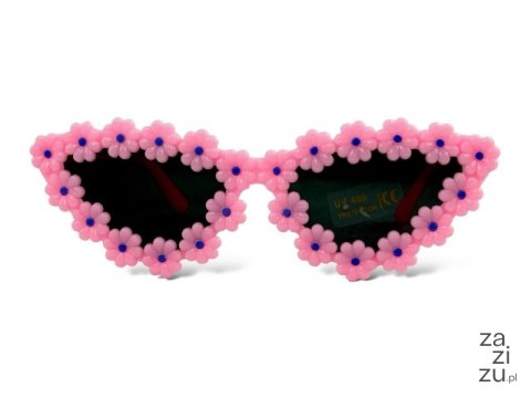 Okulary przeciwsłoneczne dziecięce+filtr UV KWIATUSZKI dg - oku750779 Okulary przeciwsłoneczne dziecięce+filtr UV KWIATUSZKI dg - oku750779