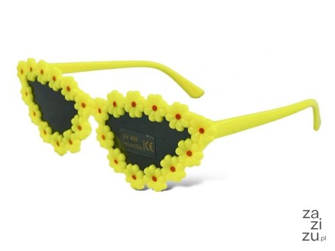 Okulary przeciwsłoneczne dziecięce+filtr UV KWIATUSZKI dg - oku750779 Okulary przeciwsłoneczne dziecięce+filtr UV KWIATUSZKI dg - oku750779
