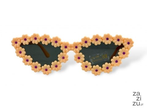 Okulary przeciwsłoneczne dziecięce+filtr UV KWIATUSZKI dg - oku750779 Okulary przeciwsłoneczne dziecięce+filtr UV KWIATUSZKI dg - oku750779