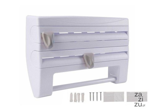 Podajnik do folii i papieru organizer kuchenny 4w1 Podajnik do folii i papieru organizer kuchenny 4w1