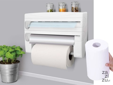Podajnik do folii i papieru organizer kuchenny 4w1 Podajnik do folii i papieru organizer kuchenny 4w1