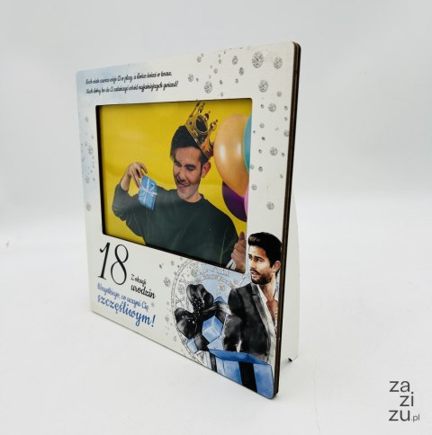 Ramka na zdjęcia kolor 10 x 15 ELEGANT PAN na 18-te urodziny 3310-EPN18 Ramka na zdjęcia kolor 10 x 15 ELEGANT PAN na 18-te urodziny 3310-EPN18