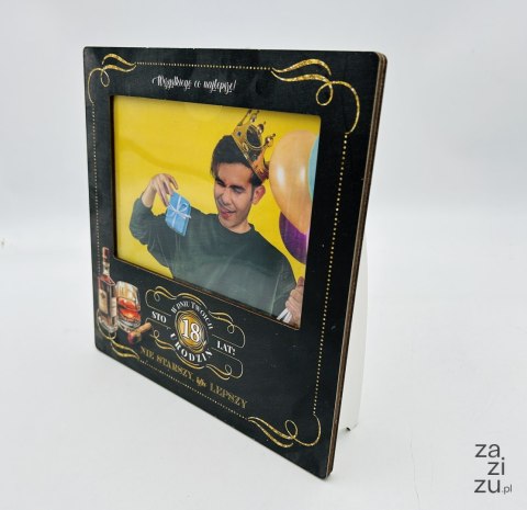Ramka na zdjęcia kolor 10X15 WHISKY na 18-te urodziny 3310-WY18 Ramka na zdjęcia kolor 10X15 WHISKY na 18-te urodziny 3310-WY18